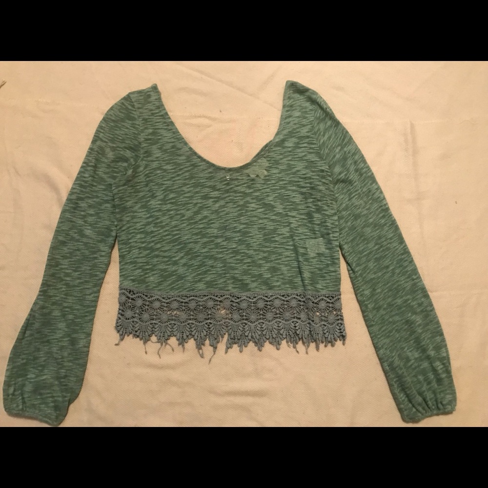 Long Sleeve Crop Top